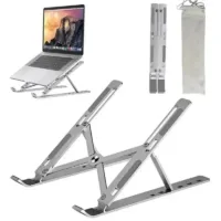 Portable Aluminum Laptop Stand for MacBook and PC 1